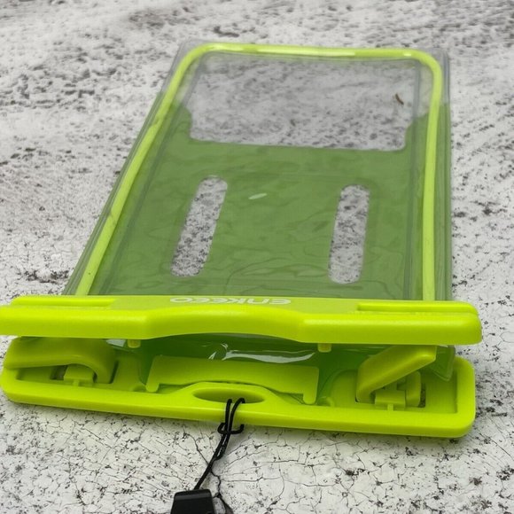 Enkeeo Waterproof Phone Case Neon Green Floating Phone Pouch Underwater - Picture 6 of 11